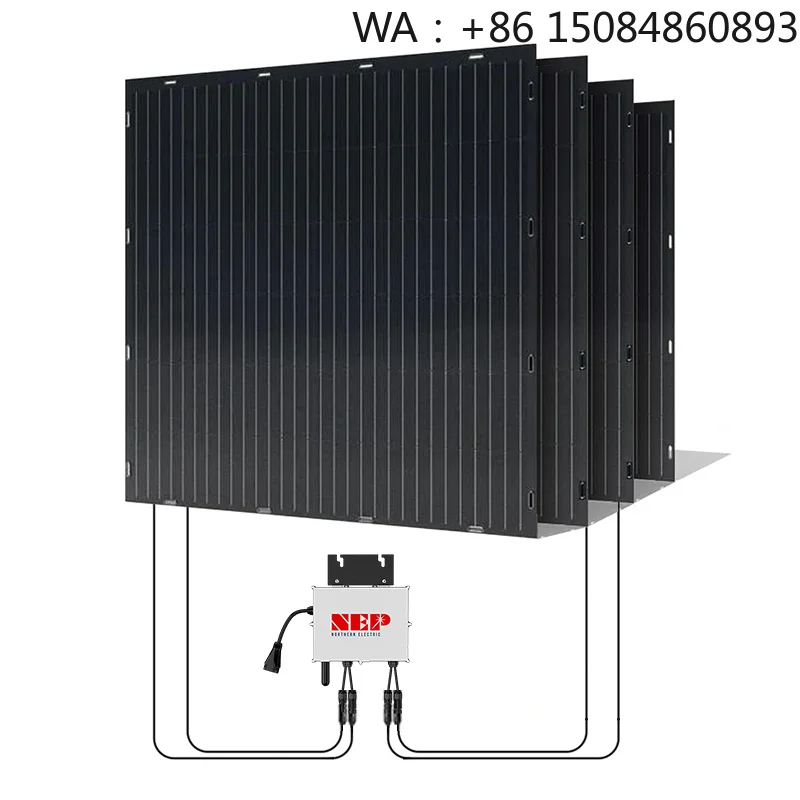 Plug And Play SystemCE Rohs Certified 800W ETFE Flexible Panel Balcony On-Grid System Kit Plug And Play With W
Plug And Play SystemCE Rohs Certified 800W ETFE Flexible Panel Balcony On-Grid System Kit Plug And Play With W