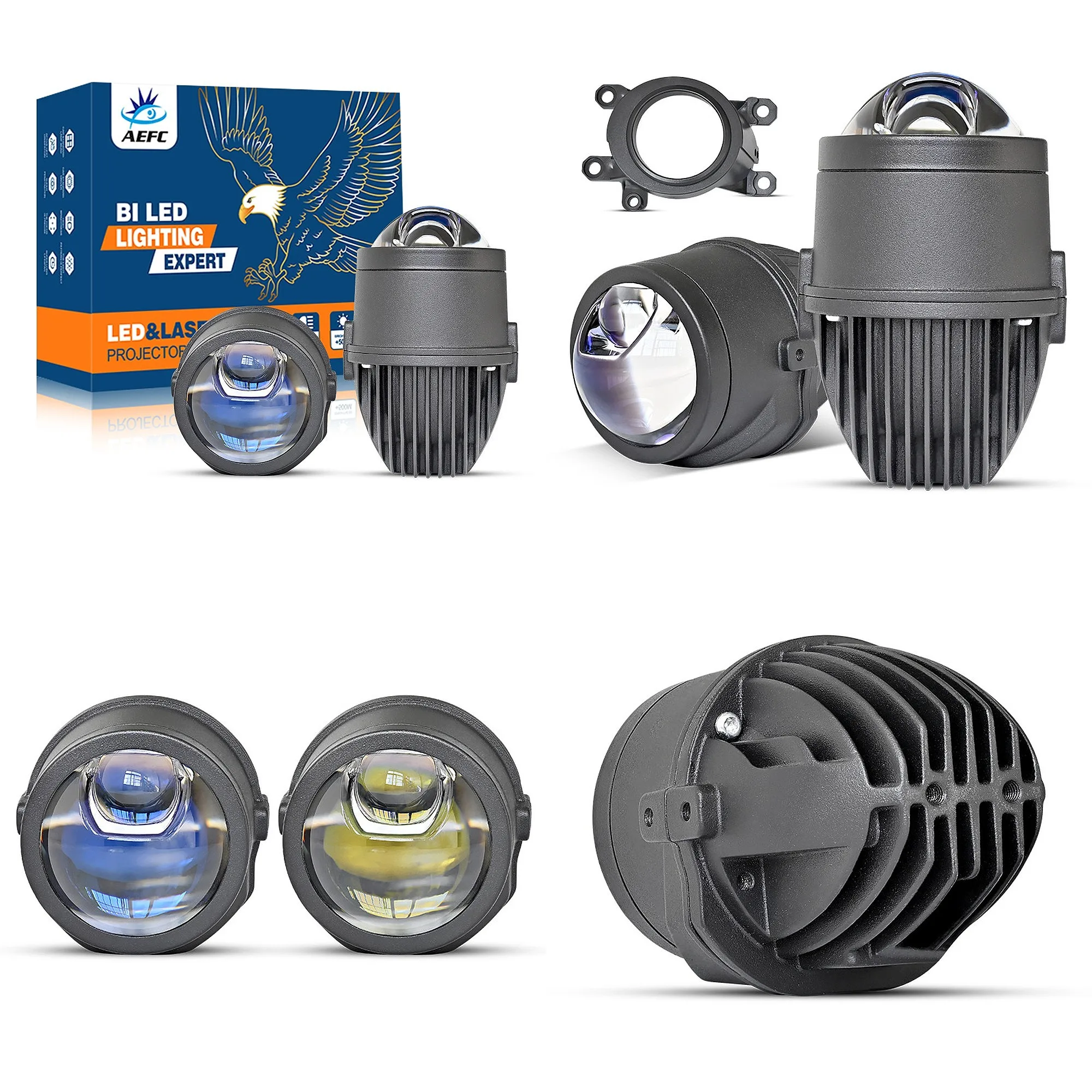 Car LED Fog Light 2 Inch Bi-Lens Laser Effect H11 Waterproof Driving Lamp 2.0
Car LED Fog Light 2 Inch Bi-Lens Laser Effect H11 Waterproof Driving Lamp 2.0