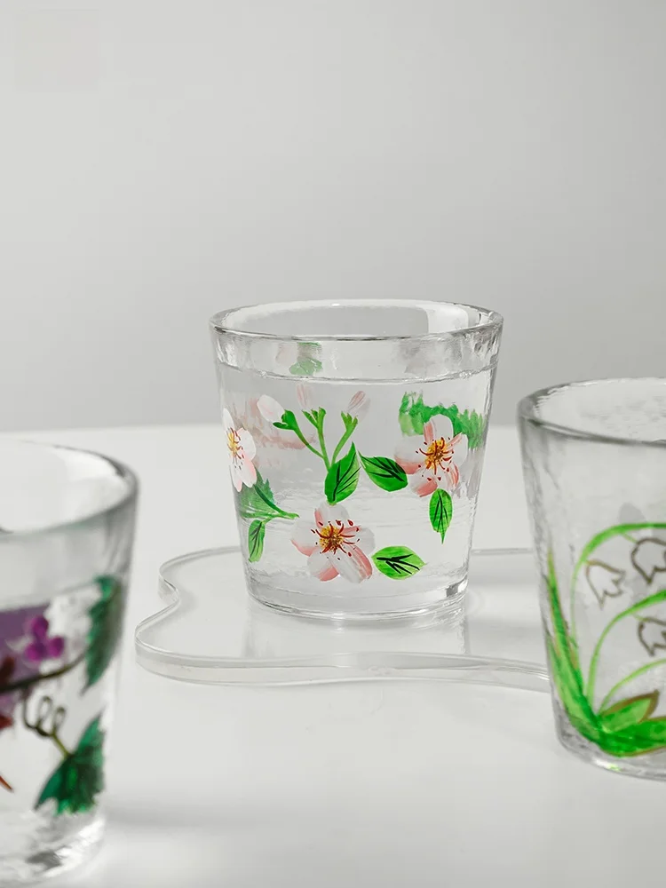 Hand-Painted Glass Cup Japanese Sle Lemon Water Cup Home Use Juice Coffee Whiskey Glass Cup Small Tea Cup Crystal Glass
Hand-Painted Glass Cup Japanese Sle Lemon Water Cup Home Use Juice Coffee Whiskey Glass Cup Small Tea Cup Crystal Glass