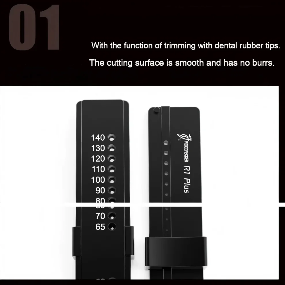 Woodpecker R1 Plus Endo Tip Cutter, 18 Size Holes Laser Marking Anti-Rust Cutting Blades
Woodpecker R1 Plus Endo Tip Cutter, 18 Size Holes Laser Marking Anti-Rust Cutting Blades