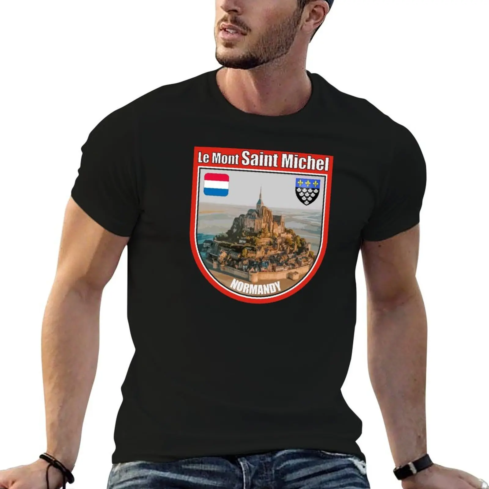 Le Mont Saint Michel Normandy T-Shirt cotton t shirts high quality t shirts for man graphic vintage cotton t shirt pack T-Shirt
Le Mont Saint Michel Normandy T-Shirt cotton t shirts high quality t shirts for man graphic vintage cotton t shirt pack T-Shirt