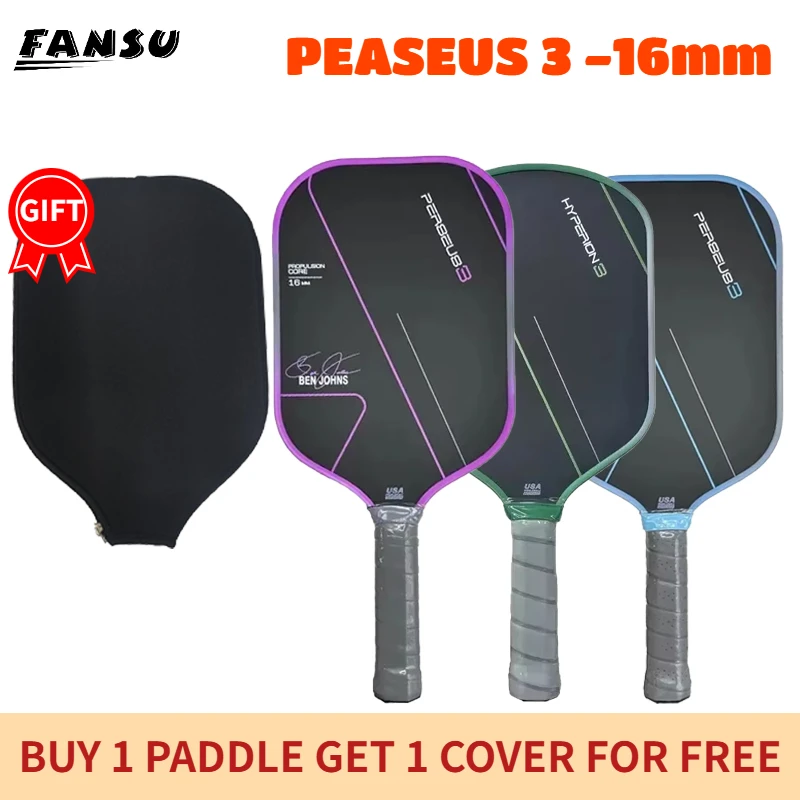 BEN JOHNS Signature Pickleball Paddle T700 из необработанного углеродного волокна с плоской головкой, термоформовочный цельный корпус, одобренный USAPA, полипропиленовый сотовый сердечник
BEN JOHNS Signature Pickleball Paddle T700 из необработанного углеродного волокна с плоской головкой, термоформовочный цельный корпус, одобренный USAPA, полипропиленовый сотовый сердечник