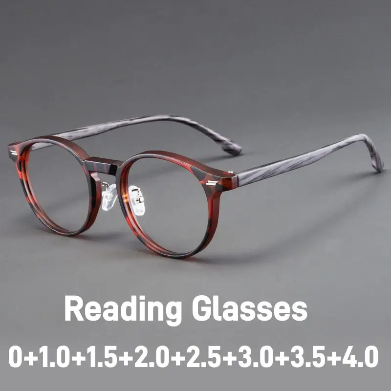 Women Korean Retro Round Frame Reading Glasses Ultra Light High-definition Anti Blue Light Presbyopia Glasses PC Frame Eyewear
Women Korean Retro Round Frame Reading Glasses Ultra Light High-definition Anti Blue Light Presbyopia Glasses PC Frame Eyewear