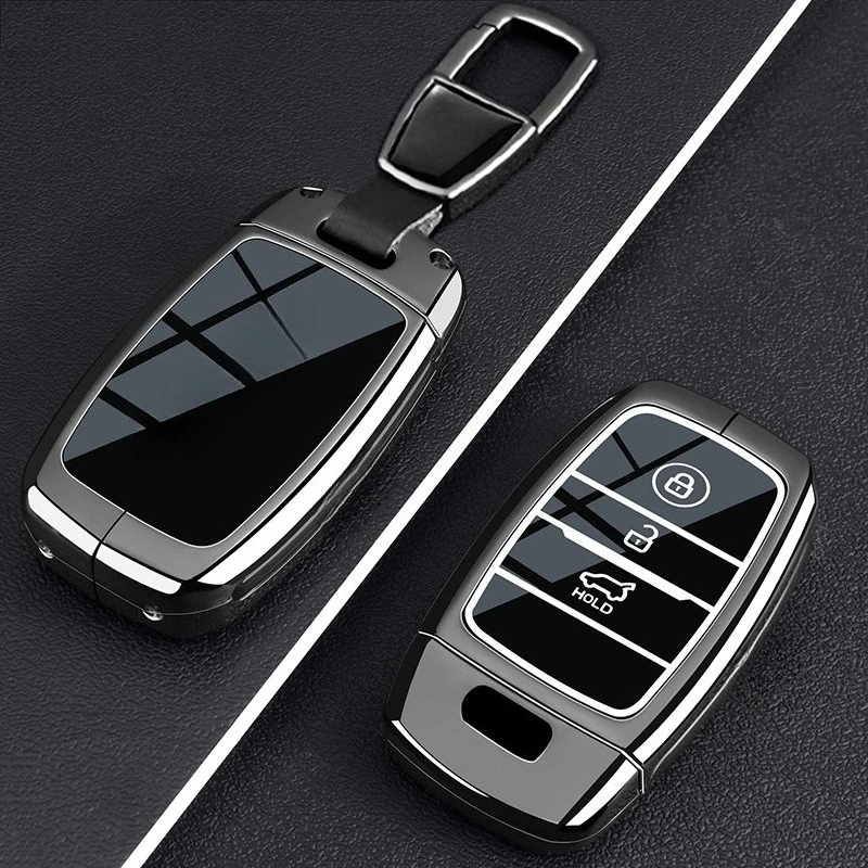 Premium Zinc Alloy Key Cover Case for KIA K3/K5/Sonet/Stonic/KX5/Sportage/EV5/Seltos/K4 - Protective Key Fob Shell Key Bag Chain
Premium Zinc Alloy Key Cover Case for KIA K3/K5/Sonet/Stonic/KX5/Sportage/EV5/Seltos/K4 - Protective Key Fob Shell Key Bag Chain