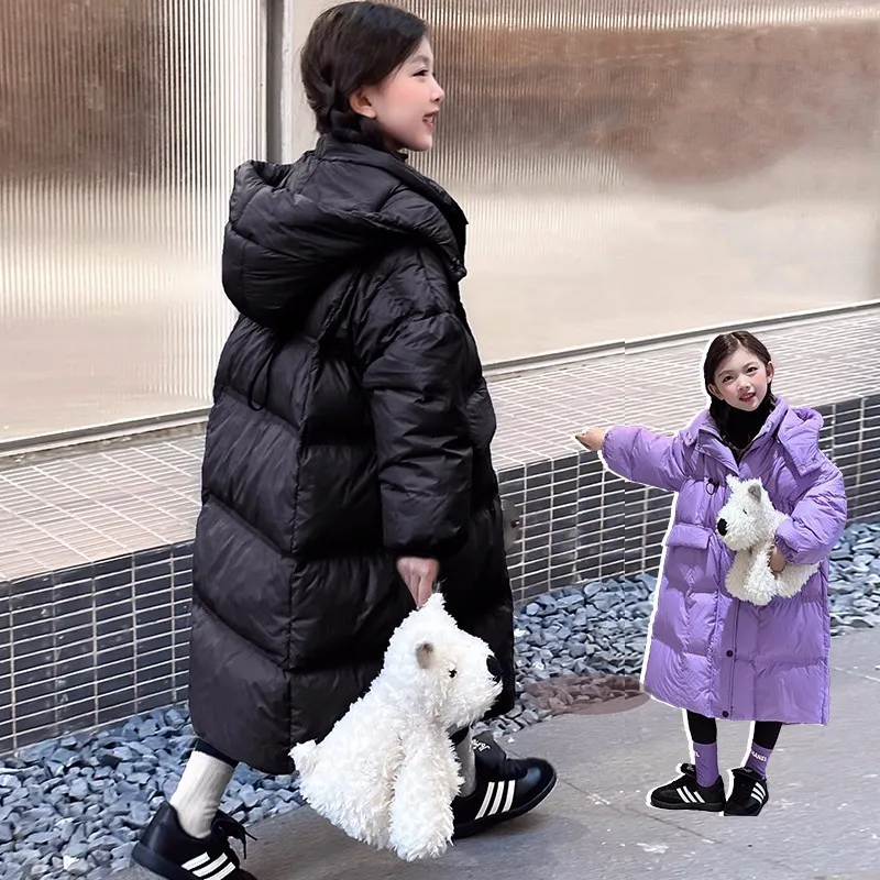 Winter Warm Girls Stylish Plain X-Long Hooded Zipper Puffer Jackets School Kids Thick Coats Children Outfit Windbreaker 5-16 Yr
Winter Warm Girls Stylish Plain X-Long Hooded Zipper Puffer Jackets School Kids Thick Coats Children Outfit Windbreaker 5-16 Yr