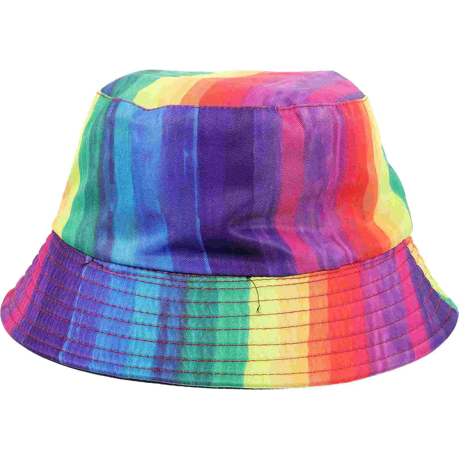 Rainbow Bucket Hat Cap White Roses Hats Stage for Homosexuals Pride Parade Party Supply Costume Colorful Summer
Rainbow Bucket Hat Cap White Roses Hats Stage for Homosexuals Pride Parade Party Supply Costume Colorful Summer