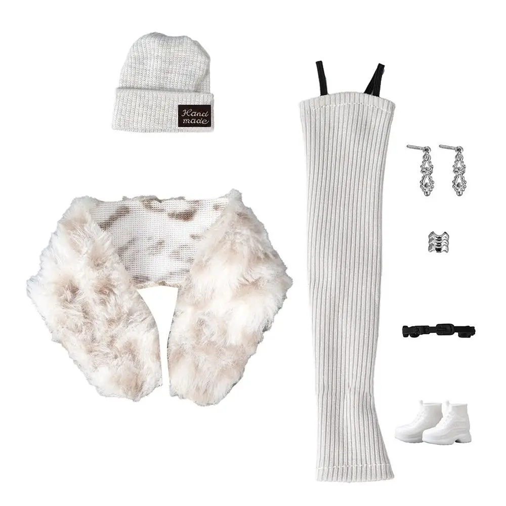 Новая модная зимняя одежда, повседневные платья ручной работы, комплект шляп, одежда для девочек 1/6 и 29 ~ 32 см
Новая модная зимняя одежда, повседневные платья ручной работы, комплект шляп, одежда для девочек 1/6 и 29 ~ 32 см