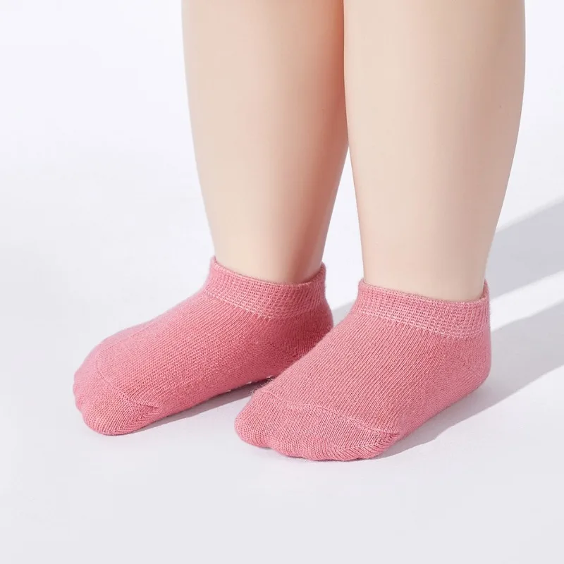 Class A Cotton Light-colored 6-pair Macaron Design Non-slip Bottom Anti-drop Heel Light-mouth Toddler Boat Socks
Class A Cotton Light-colored 6-pair Macaron Design Non-slip Bottom Anti-drop Heel Light-mouth Toddler Boat Socks