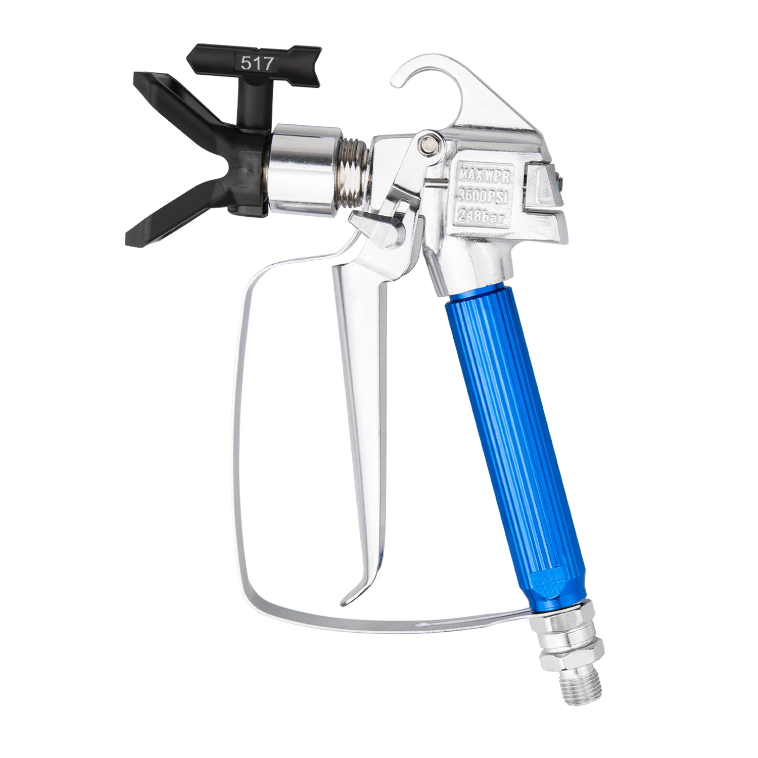 3Pcs Airless Paint Spray Gun 3600PSI with 517 Tip & Nozzle Guard for Pump Sprayer
3Pcs Airless Paint Spray Gun 3600PSI with 517 Tip & Nozzle Guard for Pump Sprayer