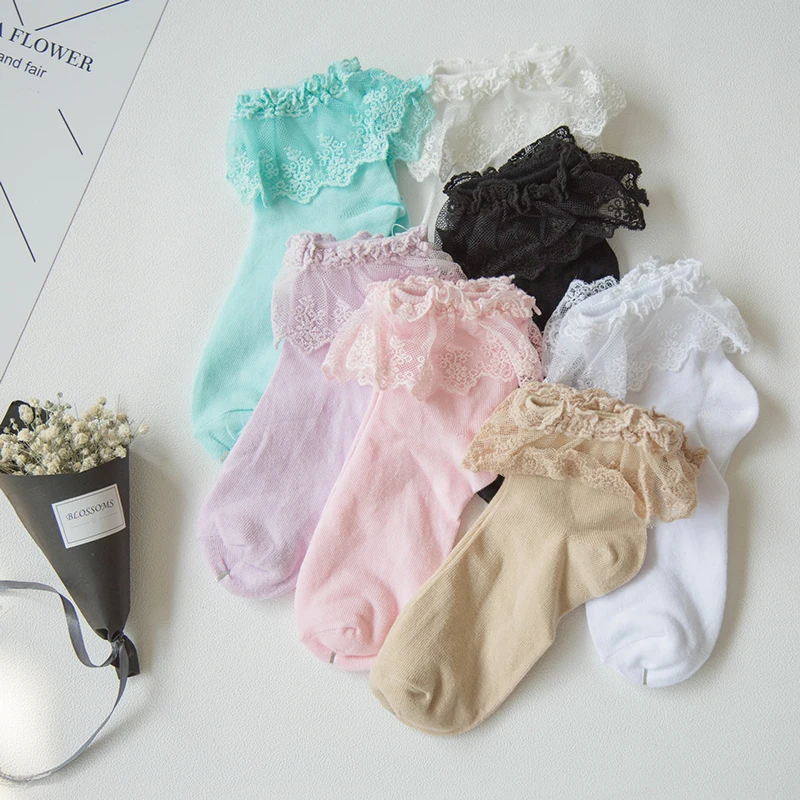 Fashion Women Girls Lace Ruffle Frilly Ankle Socks Harajuku Lovely Cute Vintage Retro Floral Lady White Princess Wedding Dance
Fashion Women Girls Lace Ruffle Frilly Ankle Socks Harajuku Lovely Cute Vintage Retro Floral Lady White Princess Wedding Dance