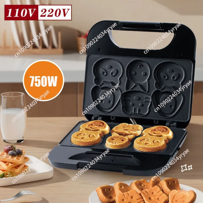 Cartoon Biscuit , US Standard 110V Donut Machine, Black 7-hole Round Cake , Cake , Bread
Cartoon Biscuit , US Standard 110V Donut Machine, Black 7-hole Round Cake , Cake , Bread
