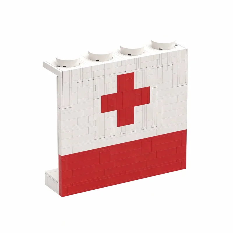 348pcs MOC Upscaled Red Cross Panel Model Building Blocks Construction Toy Christmas Gifts DIY Creative Idea Education Assemble
348pcs MOC Upscaled Red Cross Panel Model Building Blocks Construction Toy Christmas Gifts DIY Creative Idea Education Assemble