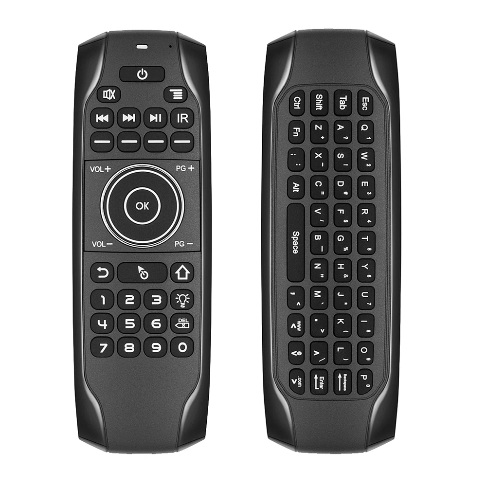 Air Mouse Wireless Remote Control Keyboard Bluetooth-compatible 3.7-4.2V IR Remote Control Micro USB Charging for Android TV Box
Air Mouse Wireless Remote Control Keyboard Bluetooth-compatible 3.7-4.2V IR Remote Control Micro USB Charging for Android TV Box