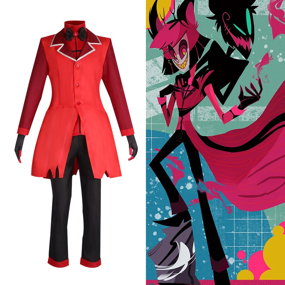 American TV Series "Hell House" Cosplay Costume "Hell House" Blitzo Alastor Streamer Cosplay Performance Costume
American TV Series "Hell House" Cosplay Costume "Hell House" Blitzo Alastor Streamer Cosplay Performance Costume