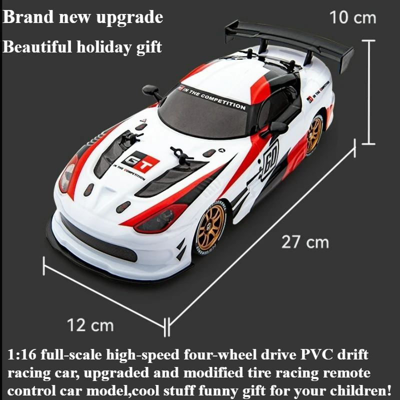 Игрушечный автомобиль Cool Stuff, забавный подарок-горячий 1:16, высокоскоростной 4WD радиоуправляемый дрифт-автомобиль, кавайные наклейки, радиоуправляемые автомобили, модель автомобиля с дистанционным управлением, игрушки для детей
Игрушечный автомобиль Cool Stuff, забавный подарок-горячий 1:16, высокоскоростной 4WD радиоуправляемый дрифт-автомобиль, кавайные наклейки, радиоуправляемые автомобили, модель автомобиля с дистанционным управлением, игрушки для детей