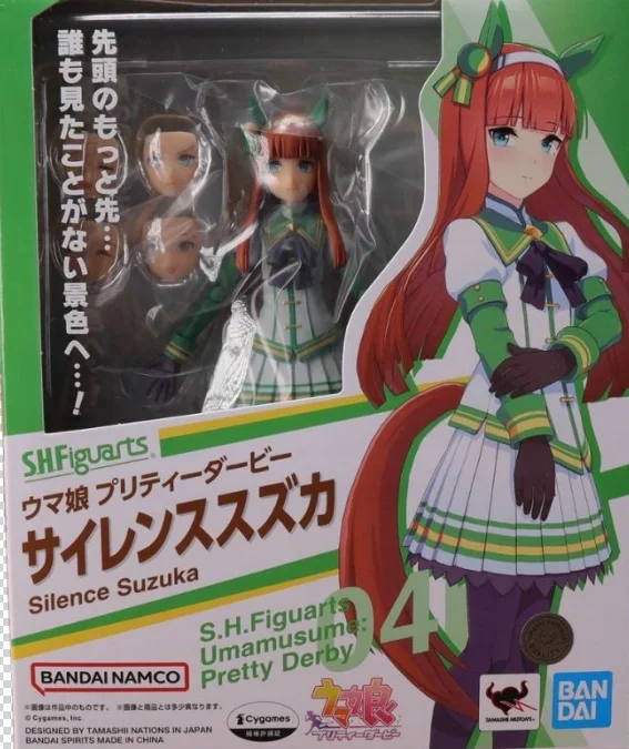 Original BANDAI SHF Umamusume Pretty Derby Silence Suzuka Anime Action Figure toys Collection Gifts adult for Children Christmas
Original BANDAI SHF Umamusume Pretty Derby Silence Suzuka Anime Action Figure toys Collection Gifts adult for Children Christmas