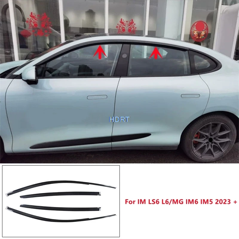 Car Styling Window Visor Wind Deflector Cover Kit Accessories For IM LS6 L6/MG IM6 IM5 2023 + Weather Shield Sun Rain Shelter
Car Styling Window Visor Wind Deflector Cover Kit Accessories For IM LS6 L6/MG IM6 IM5 2023 + Weather Shield Sun Rain Shelter