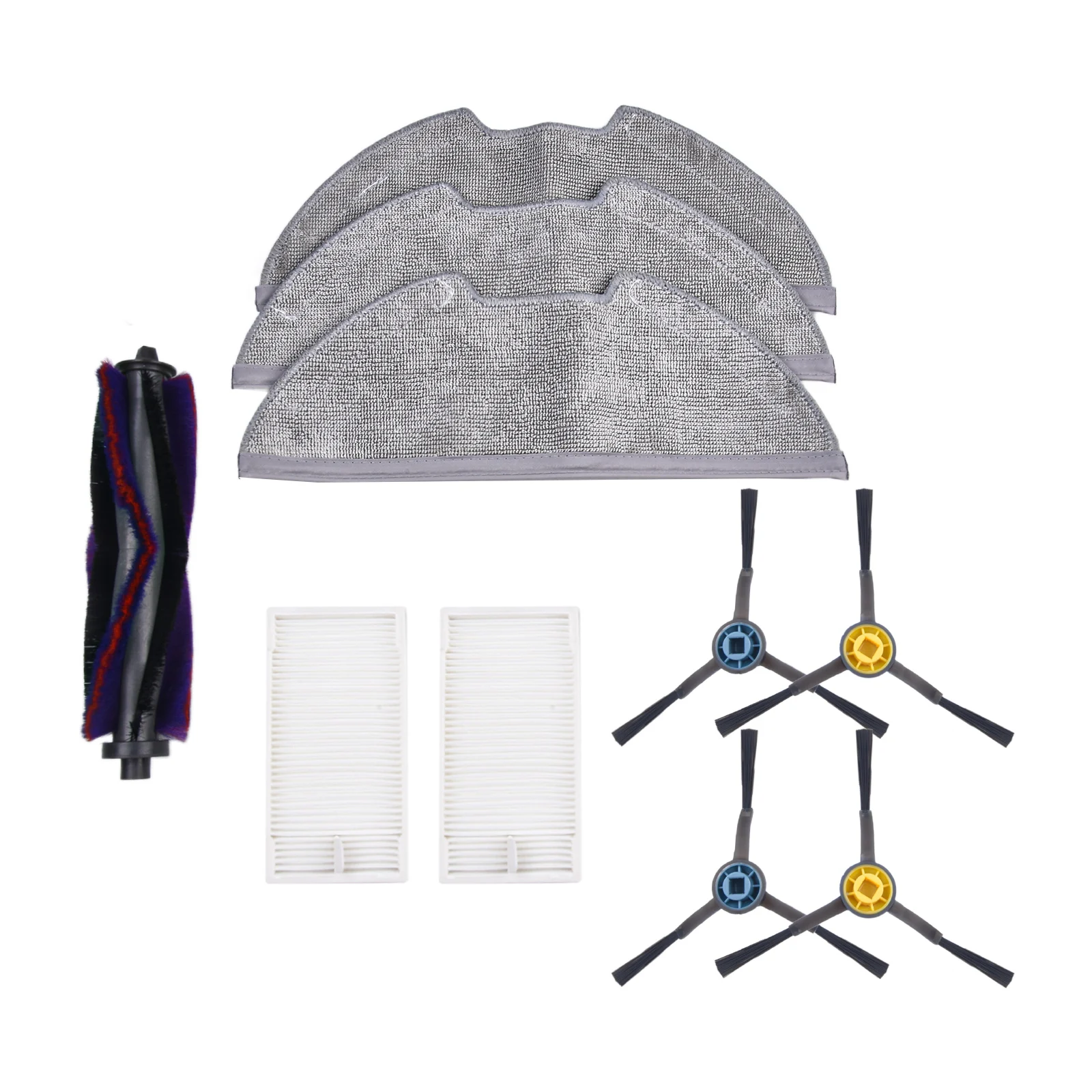 Filter Mop Cloth Kit Main Side Brush Set Household Supplies Accessories For Eureka NERE10s E10S Plastic Replacement
Filter Mop Cloth Kit Main Side Brush Set Household Supplies Accessories For Eureka NERE10s E10S Plastic Replacement
