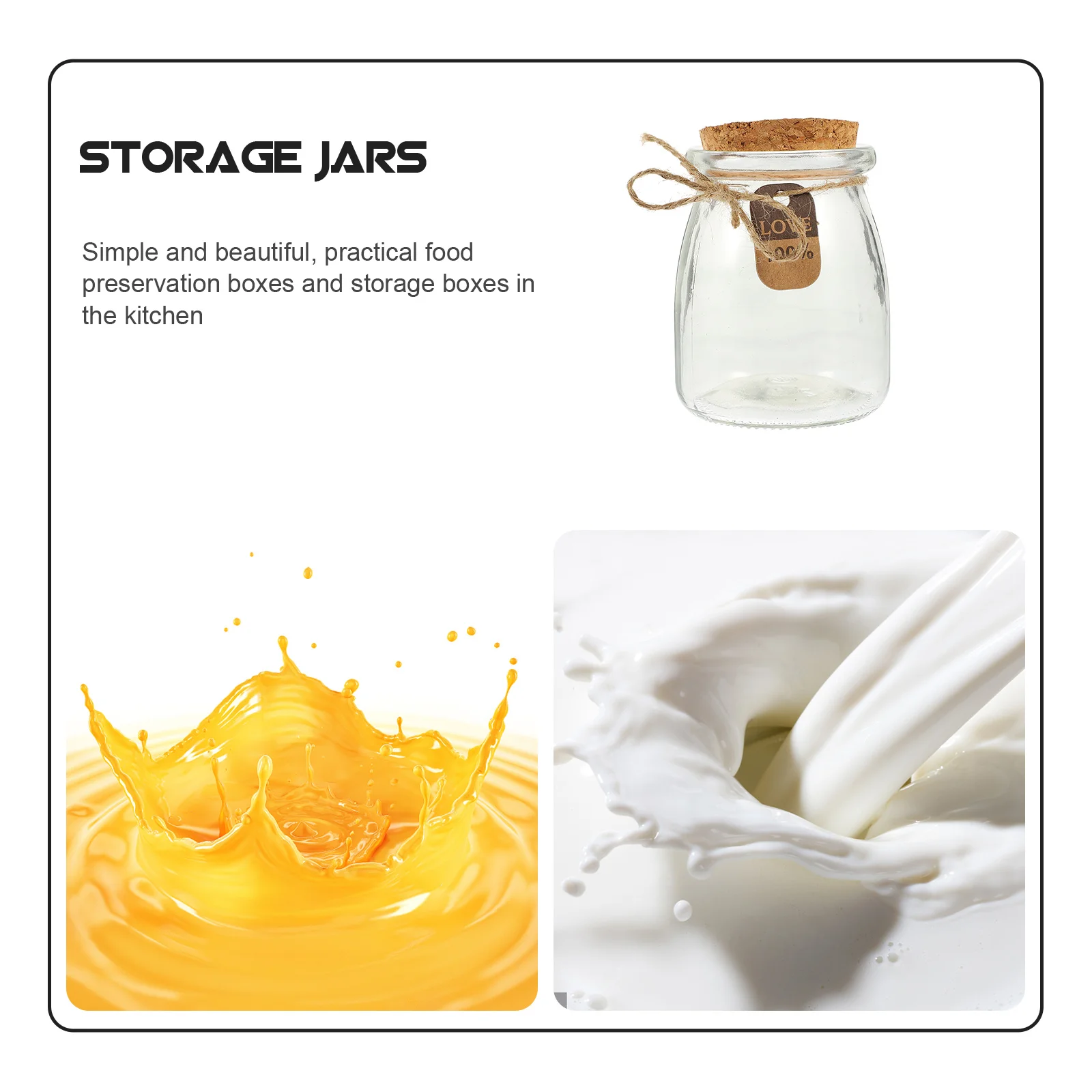 10Sets Mini Honey Jars Sealed Storage Containers for Moisture Proof Food Preservation Portable Bottles Glass Bottles 
10Sets Mini Honey Jars Sealed Storage Containers for Moisture Proof Food Preservation Portable Bottles Glass Bottles