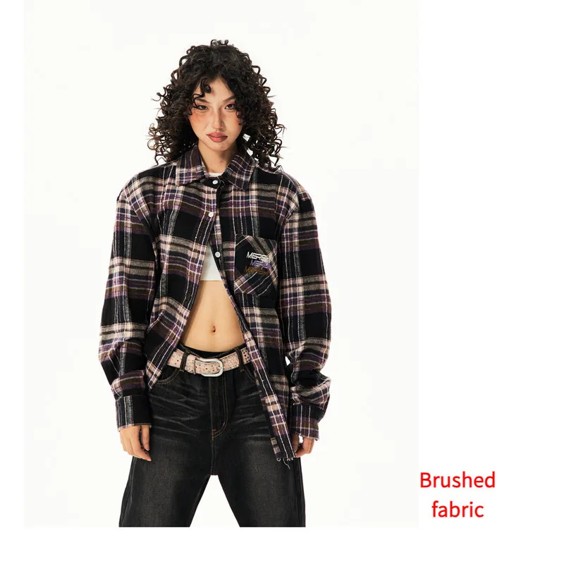 Long Sleeve Shirts Women Plaid Casual 2XL Loose Vintage Harajuku Tunic Tops Elegant Retro All-match Korean Style Spring Ladies
Long Sleeve Shirts Women Plaid Casual 2XL Loose Vintage Harajuku Tunic Tops Elegant Retro All-match Korean Style Spring Ladies