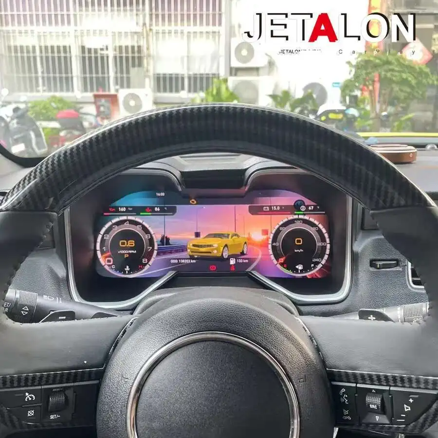 12.3 Inch Car LCD instrument For Chevrolet Camaro 2010 2011 2012 2013 -2015 Speedometer Instrument Cluster Upgrade Smart Cluster
12.3 Inch Car LCD instrument For Chevrolet Camaro 2010 2011 2012 2013 -2015 Speedometer Instrument Cluster Upgrade Smart Cluster
