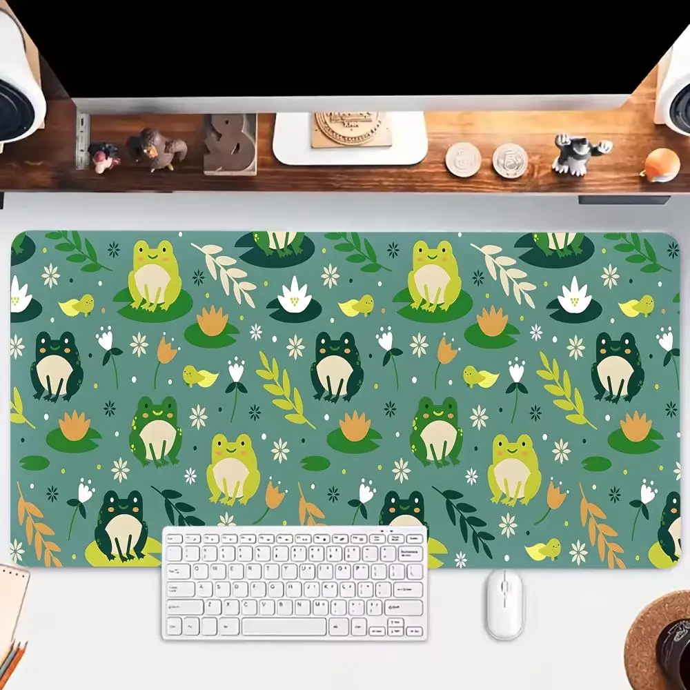 Cute green frog Mouse Pad Large Gaming Mousepad XXL Mousepads Non-slip Desk Accessory Aesthetic Laptop Tablet Mat PC Playmat
Cute green frog Mouse Pad Large Gaming Mousepad XXL Mousepads Non-slip Desk Accessory Aesthetic Laptop Tablet Mat PC Playmat