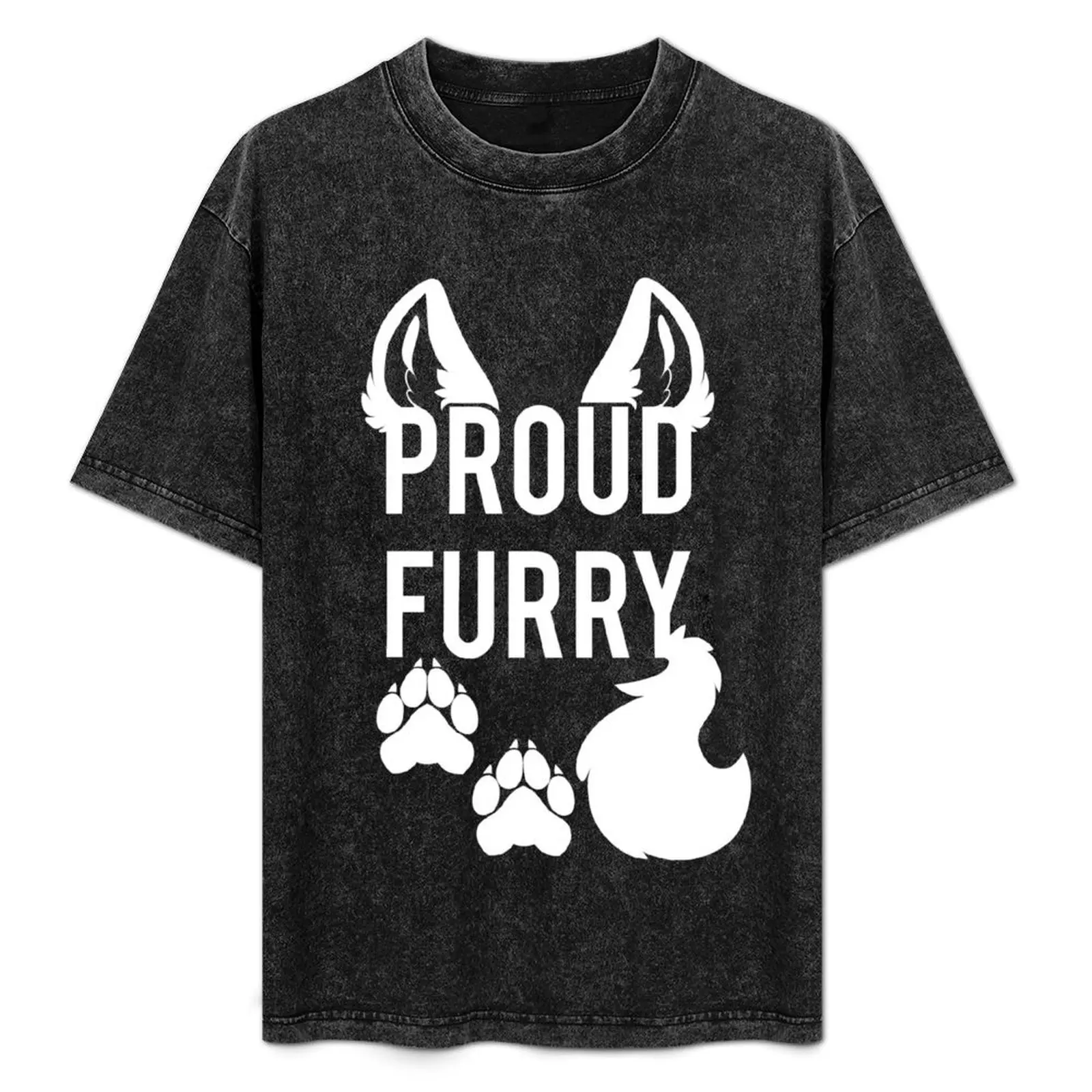 PROUD FURRY T-Shirt Work Wear Simple Tee Shirt
PROUD FURRY T-Shirt Work Wear Simple Tee Shirt