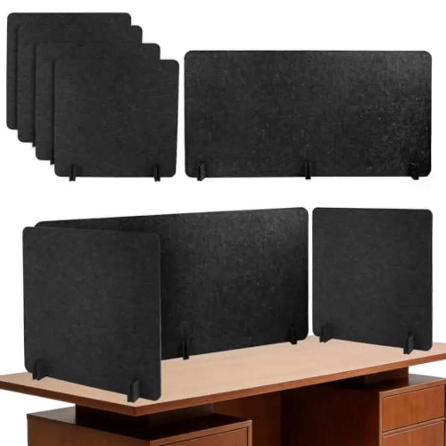 5 Pcs Desk Divider Deep Gray Desk Privacy Partition Reducing Noise Visual Distraction Divider Stand up Freestanding Cubicle for
5 Pcs Desk Divider Deep Gray Desk Privacy Partition Reducing Noise Visual Distraction Divider Stand up Freestanding Cubicle for