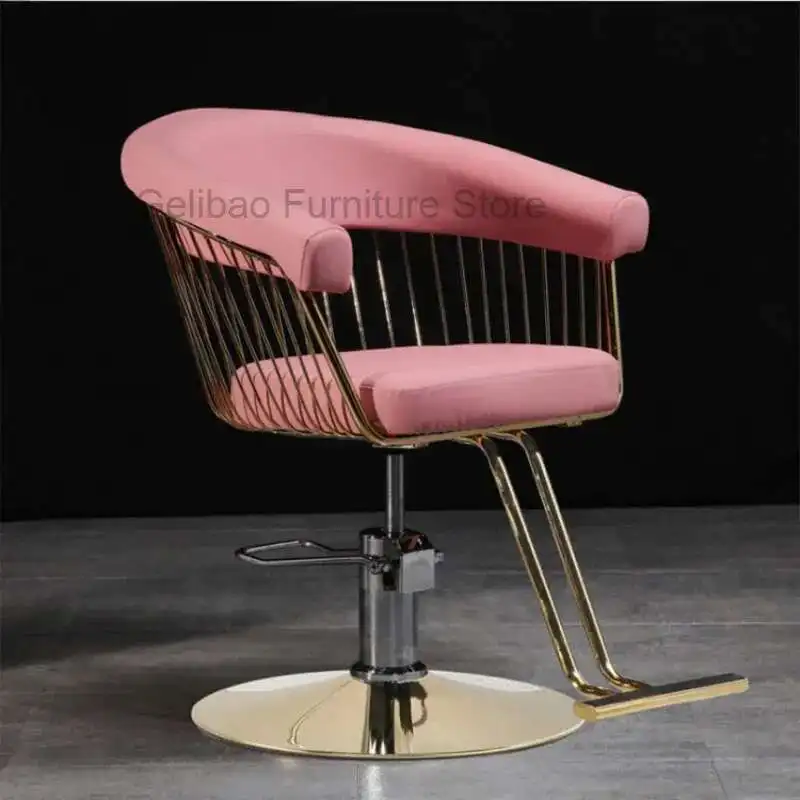 Ergonomic Chair Black Barber Gold Luxury Makeup Saloon Red Chairs Barbershop Man Hairdressing Adjustable Purpose Salon Wheels
Ergonomic Chair Black Barber Gold Luxury Makeup Saloon Red Chairs Barbershop Man Hairdressing Adjustable Purpose Salon Wheels