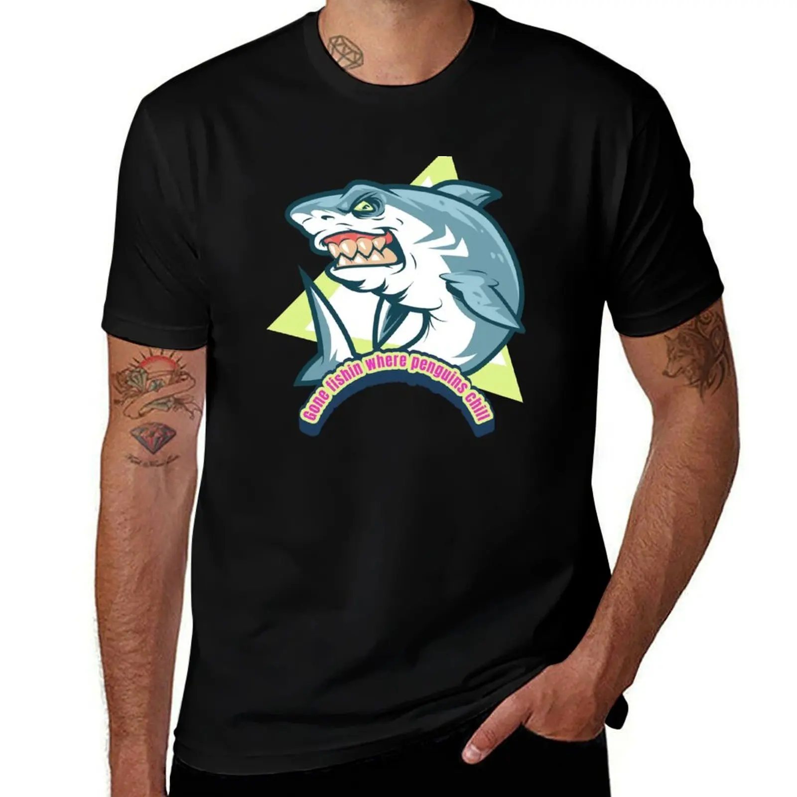 Gone fishin where penguins chill T-Shirt vintage graphic tee cotton man t-shirts Louboutins designer t shirt men
Gone fishin where penguins chill T-Shirt vintage graphic tee cotton man t-shirts Louboutins designer t shirt men