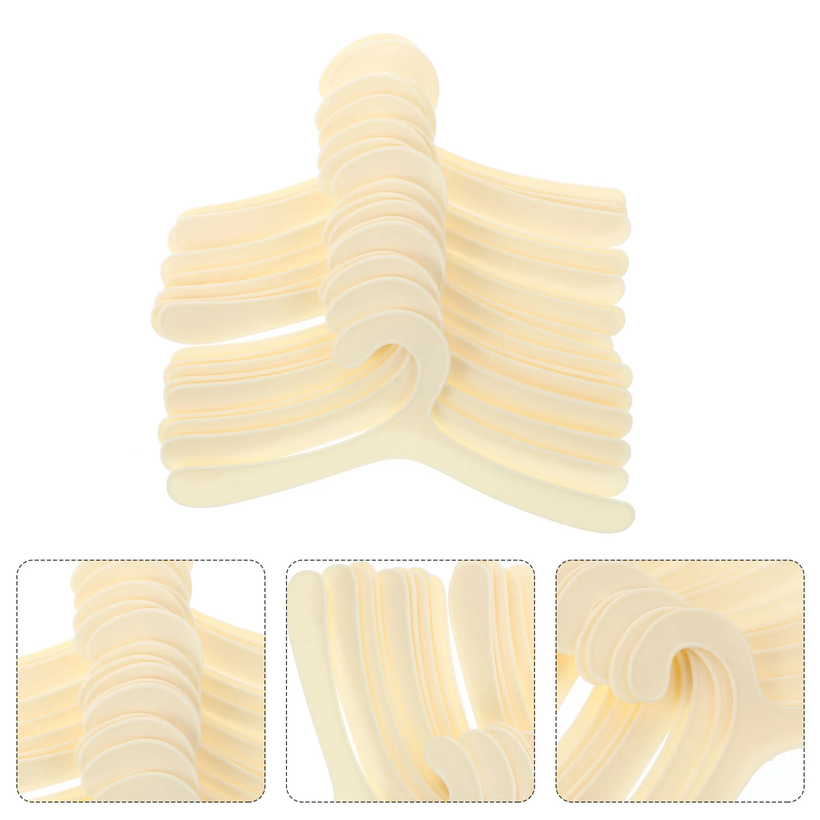 20 Pcs Small Hangers Pet Clothing Baby Toys Clothes Supplies Apparel Travel Pants
20 Pcs Small Hangers Pet Clothing Baby Toys Clothes Supplies Apparel Travel Pants