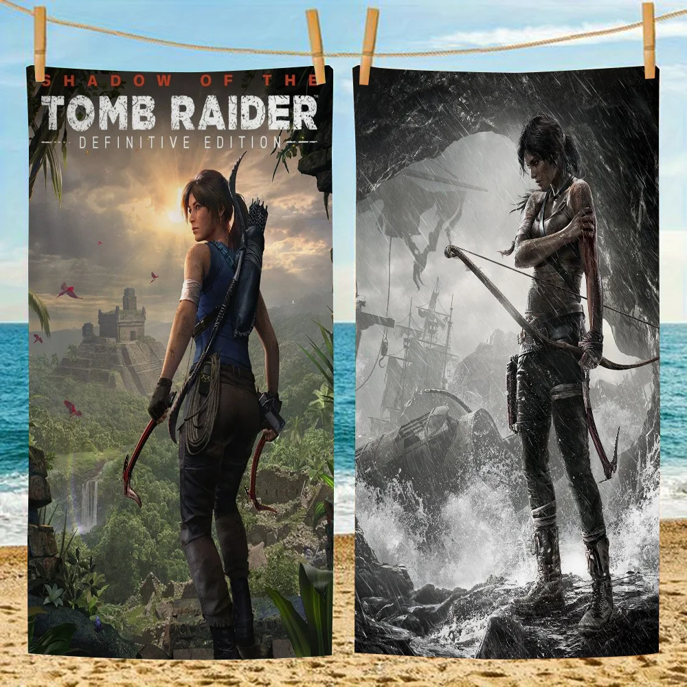 TOMB RAIDER Beach Towel Cartoon Cute Summer Kids Large Bath Pool Beach Towel Microfiber Absorbent For Swimming Travel
TOMB RAIDER Beach Towel Cartoon Cute Summer Kids Large Bath Pool Beach Towel Microfiber Absorbent For Swimming Travel