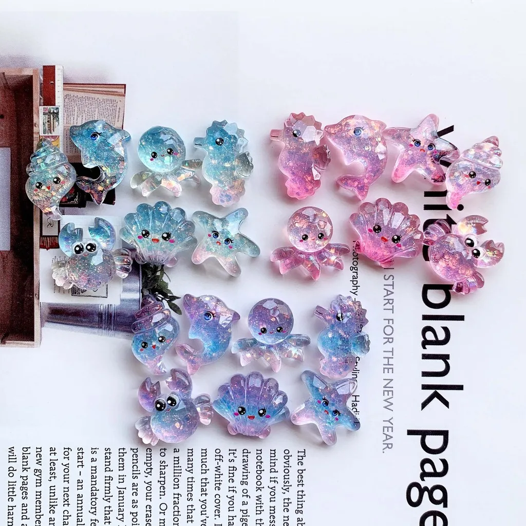 Cartoon marine animal resin accessories DIY mobile phone decoration materials handmade accessories
Cartoon marine animal resin accessories DIY mobile phone decoration materials handmade accessories