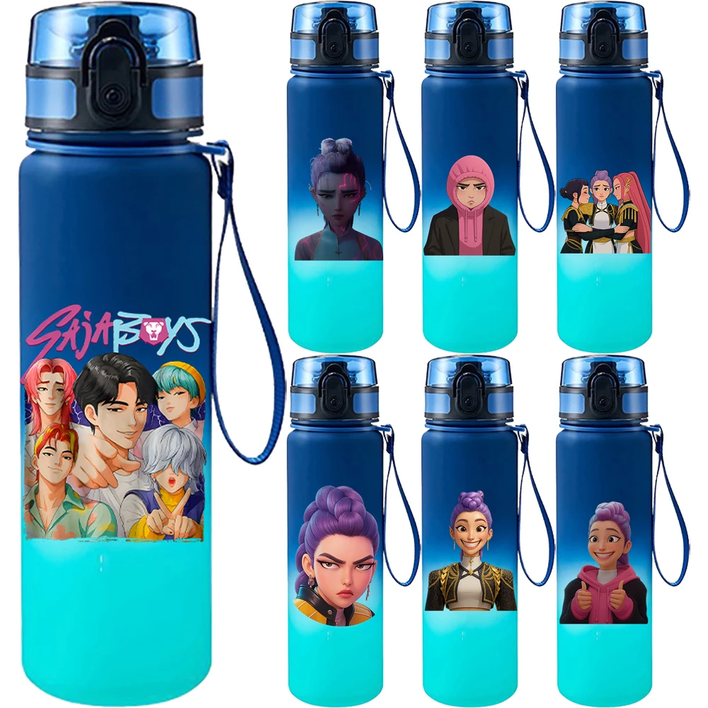650ML Kpop Demon Hunters Animation Film Sport Water Bottle Drinking Bottle Huntr/x Saja Boys Travel Fitness Jugs Christmas Gift
650ML Kpop Demon Hunters Animation Film Sport Water Bottle Drinking Bottle Huntr/x Saja Boys Travel Fitness Jugs Christmas Gift