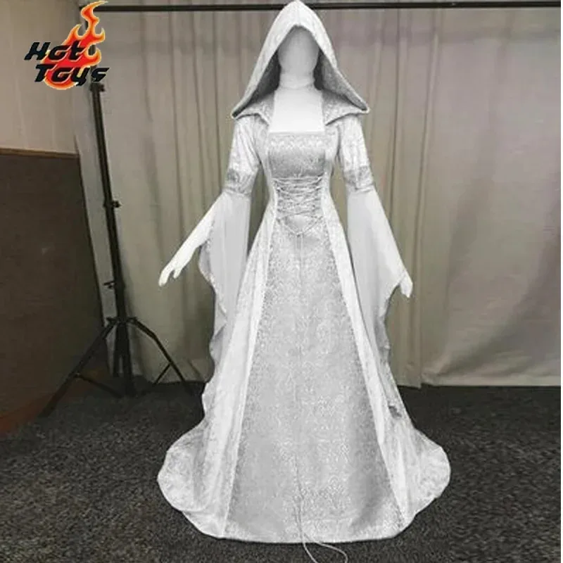 Medieval Renaissance Halloween Cosplay Costume for Adult Women, Witch Dress, Tight Corset, Carnival, Gifts
Medieval Renaissance Halloween Cosplay Costume for Adult Women, Witch Dress, Tight Corset, Carnival, Gifts