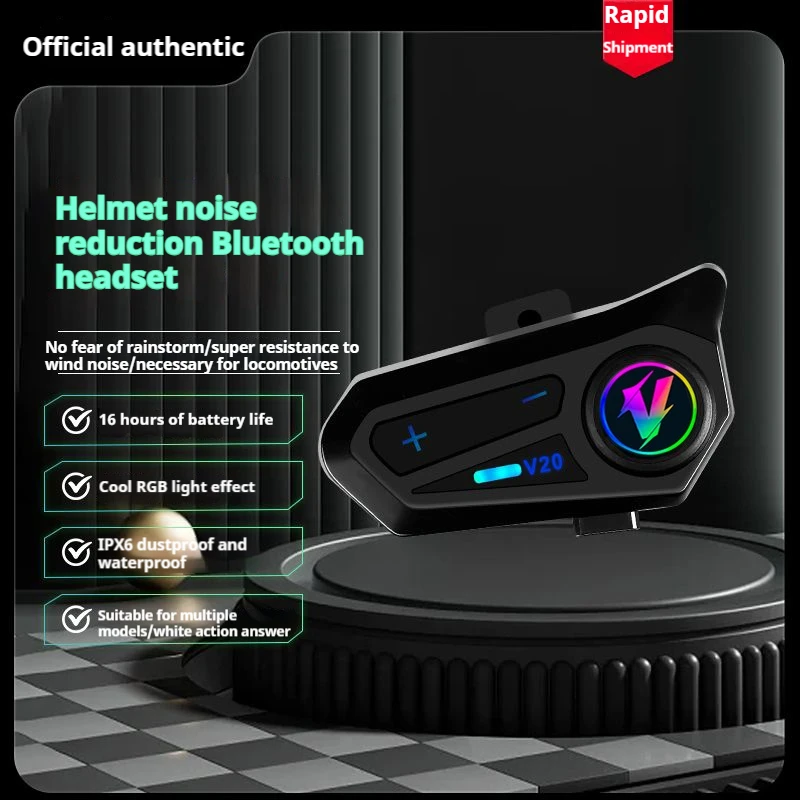 V20 Motorcycle Helmet Bluetooth Headset Motorcycle Full Helmet Half Helmet Built-in External Integrated Waterproof
V20 Motorcycle Helmet Bluetooth Headset Motorcycle Full Helmet Half Helmet Built-in External Integrated Waterproof
