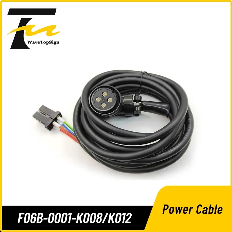 wavetopsign Servo Motor Power Cable F06B-0001-K008 F06B-0001-K012
wavetopsign Servo Motor Power Cable F06B-0001-K008 F06B-0001-K012