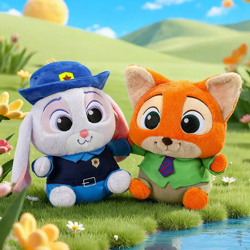 Disney Licensed Zootopia Judy Hopps And Nick Wilde Peripheral Dolls, Pp Cotton Material, Exquisite Details Birthday Gifts
Disney Licensed Zootopia Judy Hopps And Nick Wilde Peripheral Dolls, Pp Cotton Material, Exquisite Details Birthday Gifts