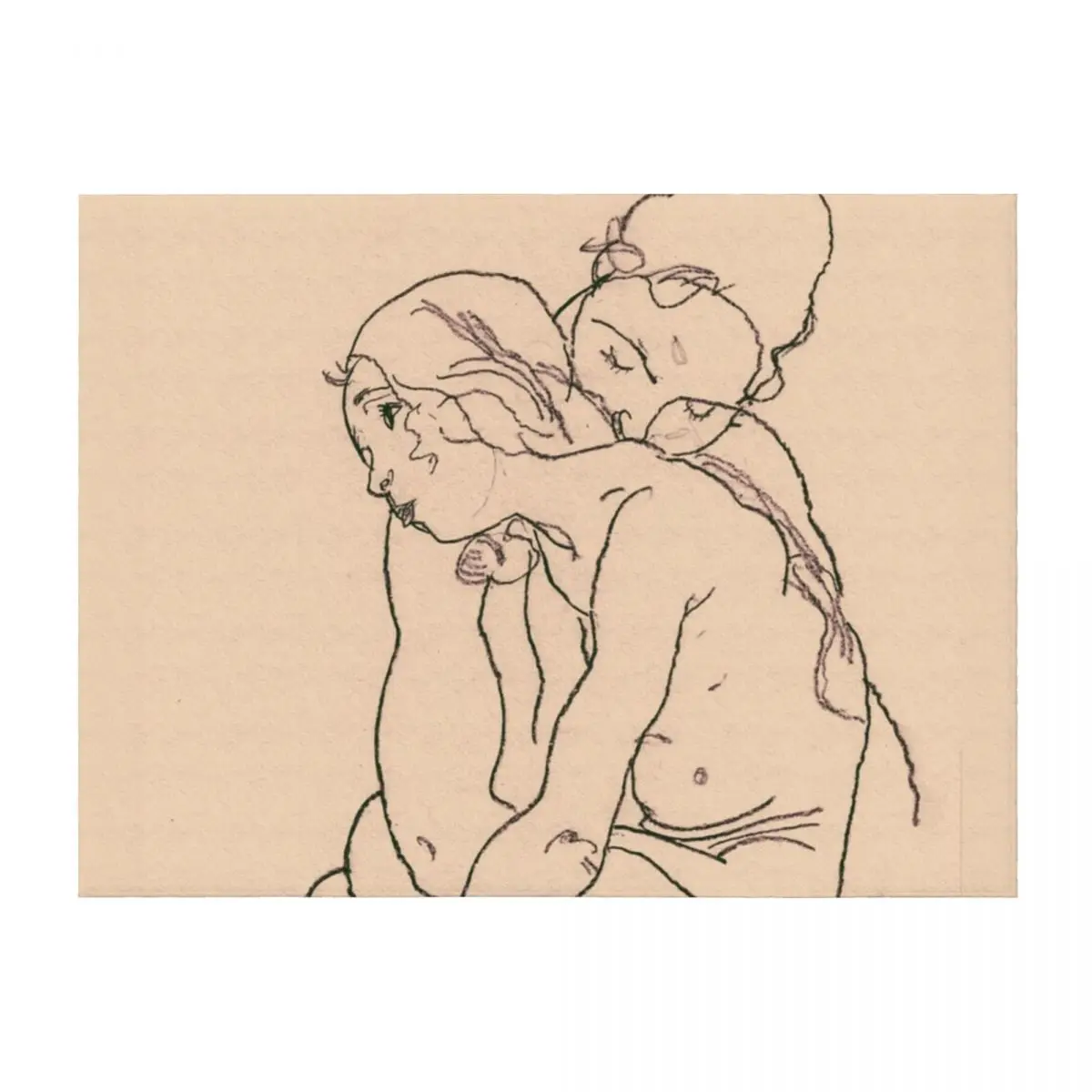 Egon Schiele - Two women embracing Throw Blanket Sleeping Bag Loose Decorative Sofas Soft Beds Blankets
Egon Schiele - Two women embracing Throw Blanket Sleeping Bag Loose Decorative Sofas Soft Beds Blankets