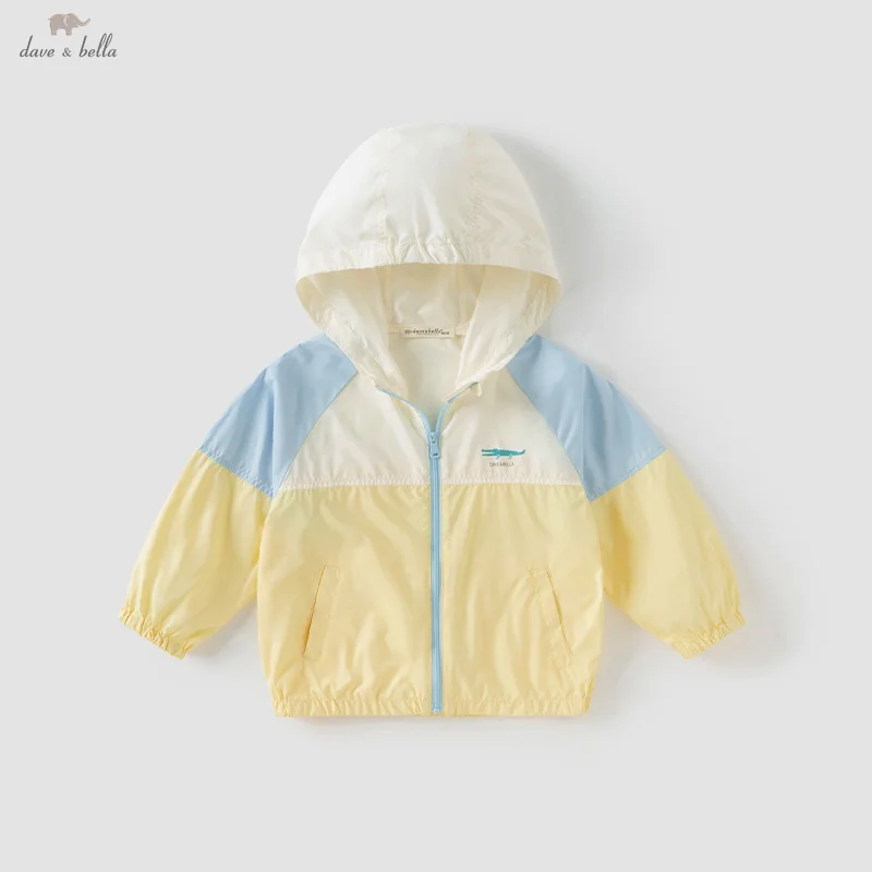 Dave Bella Boys UV Protective Coat Long Sleeve Summer Jacket Casual Hooded Tops Beach Sports Outdoor Coat DB2251324
Dave Bella Boys UV Protective Coat Long Sleeve Summer Jacket Casual Hooded Tops Beach Sports Outdoor Coat DB2251324