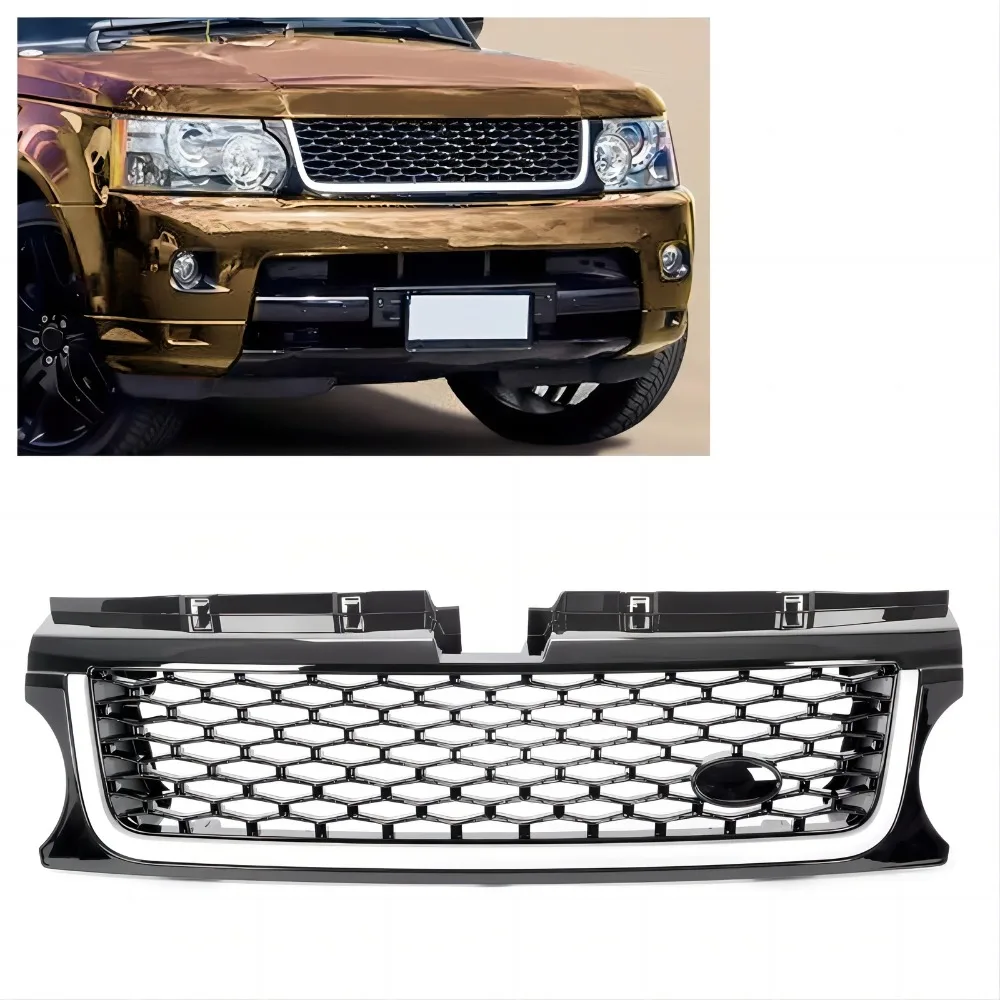 For Land Rover Range Rover Sport 2010-2013 Black & Silver Front Upper Grille
For Land Rover Range Rover Sport 2010-2013 Black & Silver Front Upper Grille