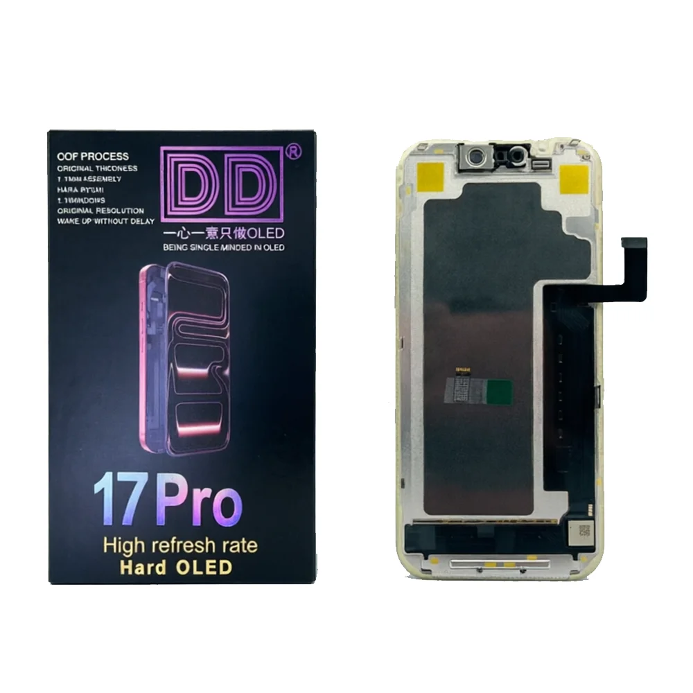OLED Screen DD For iPhone 17 Pro Max LCD For 16 15 14 Plus 12 13 Pro Max OLED Display Touch Screen Digitizer Replacement Parts
OLED Screen DD For iPhone 17 Pro Max LCD For 16 15 14 Plus 12 13 Pro Max OLED Display Touch Screen Digitizer Replacement Parts