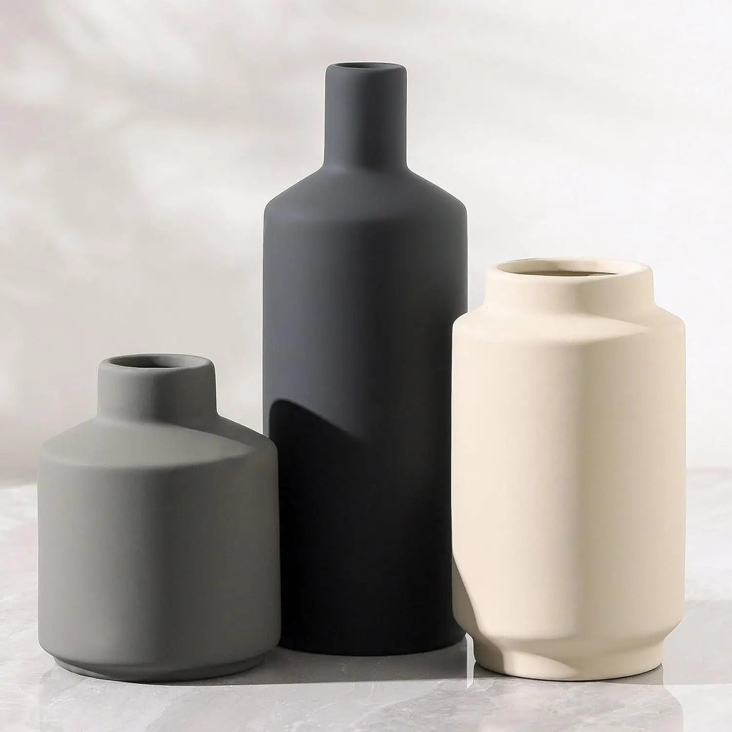 Набор керамических ваз из 3 шт., современные декоративные цветочные горшки для дома, вазы в деревенском стиле в стиле бохо для гостиной, кухни, спальни, ванной комнаты, Sh
Набор керамических ваз из 3 шт., современные декоративные цветочные горшки для дома, вазы в деревенском стиле в стиле бохо для гостиной, кухни, спальни, ванной комнаты, Sh