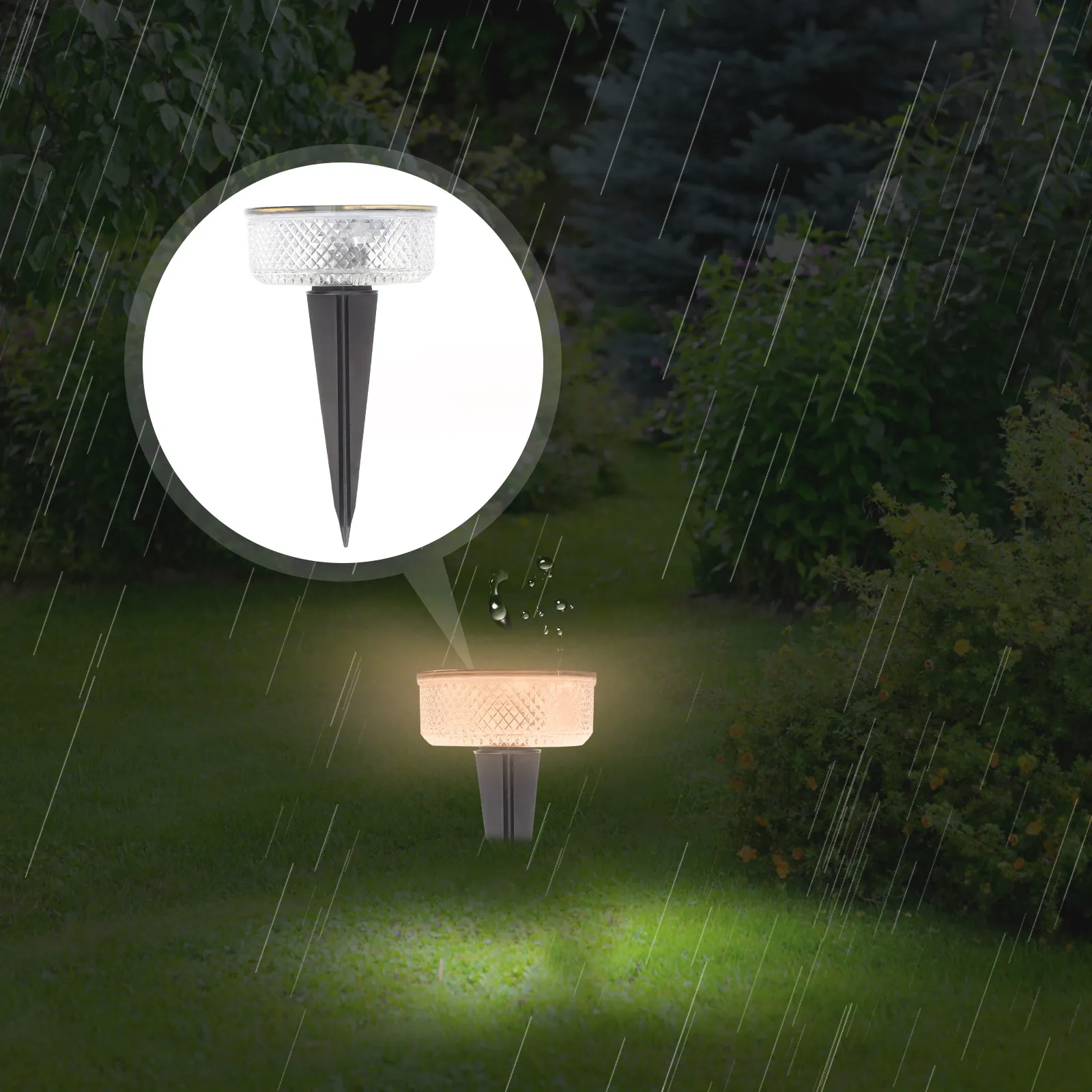 6 Leds Solar Lawn Lamp Rechargeable Battery High Photoelectric Conversion Garden Landscape Yard Pathway Lighting Outdoor Use
6 Leds Solar Lawn Lamp Rechargeable Battery High Photoelectric Conversion Garden Landscape Yard Pathway Lighting Outdoor Use
