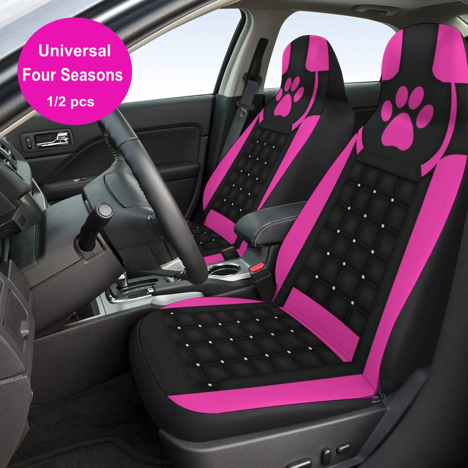 Universal Print Fabric Car Seat Cover Breathable Automotive Seat Cover Dustproof Car Seats Cushions Cars Accessories Interior
Universal Print Fabric Car Seat Cover Breathable Automotive Seat Cover Dustproof Car Seats Cushions Cars Accessories Interior