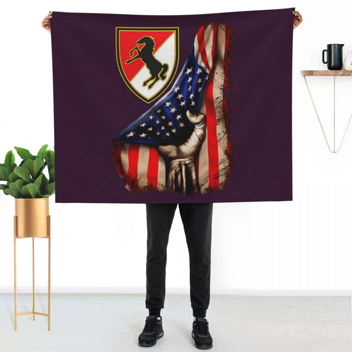 11th Armored Cavalry Regi\tt (11th ACR) \t Throw Blanket Warm Cozy Throw Blanket for Living Room Couch
11th Armored Cavalry Regi\tt (11th ACR) \t Throw Blanket Warm Cozy Throw Blanket for Living Room Couch