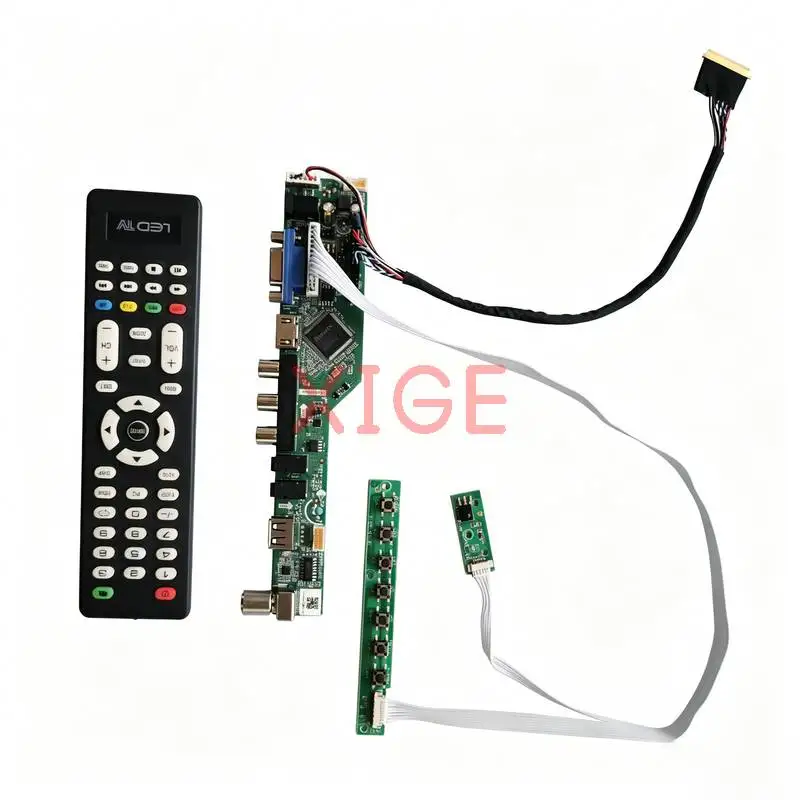 For LTN140AT16 LTN140AT21 LTN140AT20 LTN140AT17 Drive Board DIY Kit 40-Pin LVDS Laptop Display 1366x768 1366*768 HDMI+VGA+AV+USB
For LTN140AT16 LTN140AT21 LTN140AT20 LTN140AT17 Drive Board DIY Kit 40-Pin LVDS Laptop Display 1366x768 1366*768 HDMI+VGA+AV+USB