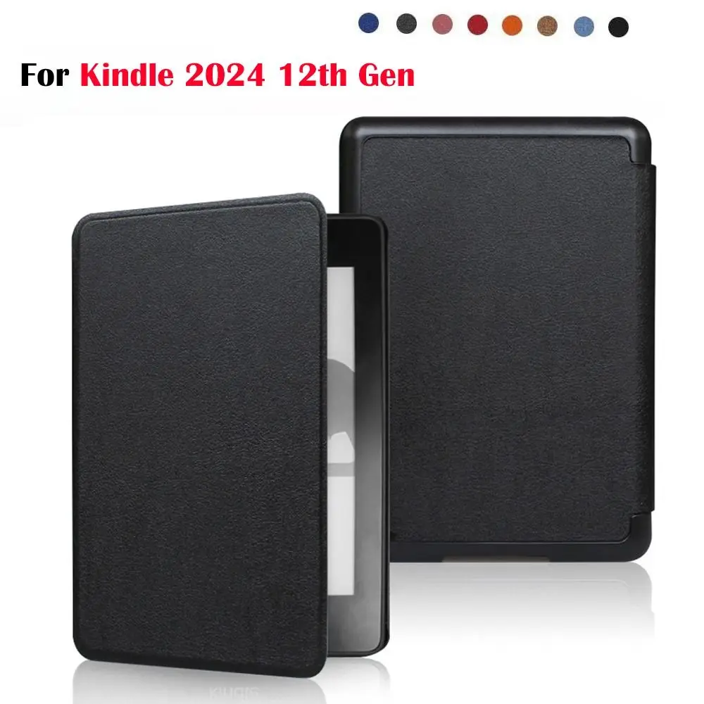 Auto Wake/Sleep 6 Inch E-Reader Case Anti-fall Wear-resistant Protective Shell Shockproof Slim for Kindle 2024 12th Gen
Auto Wake/Sleep 6 Inch E-Reader Case Anti-fall Wear-resistant Protective Shell Shockproof Slim for Kindle 2024 12th Gen