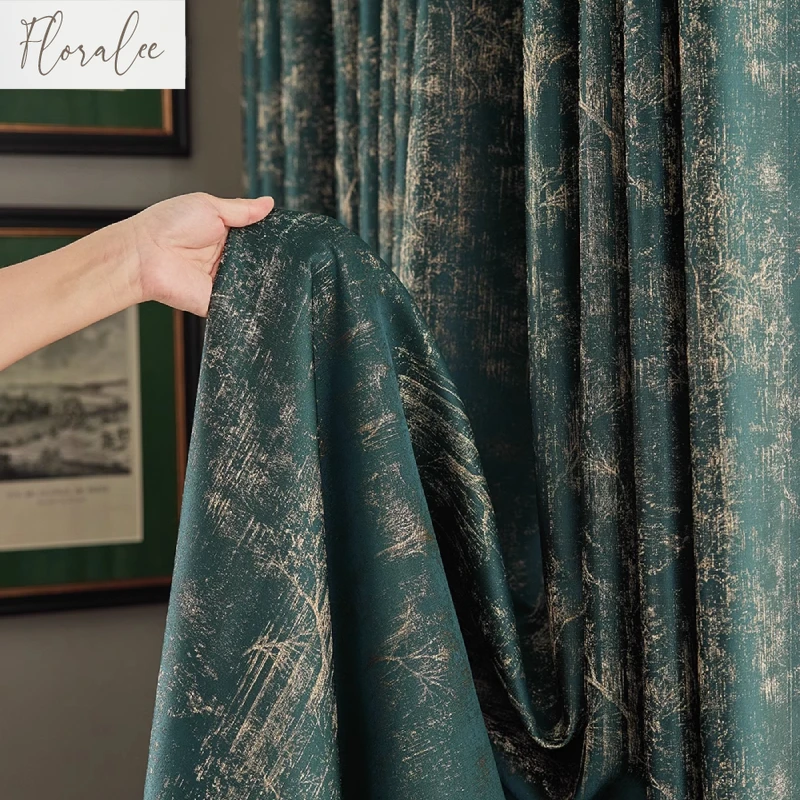 Jacquard Soundproof Curtains Dark Green Thermal Insulated Thickened Curtains for Living Room Bedroom French Windows Custom Decor
Jacquard Soundproof Curtains Dark Green Thermal Insulated Thickened Curtains for Living Room Bedroom French Windows Custom Decor