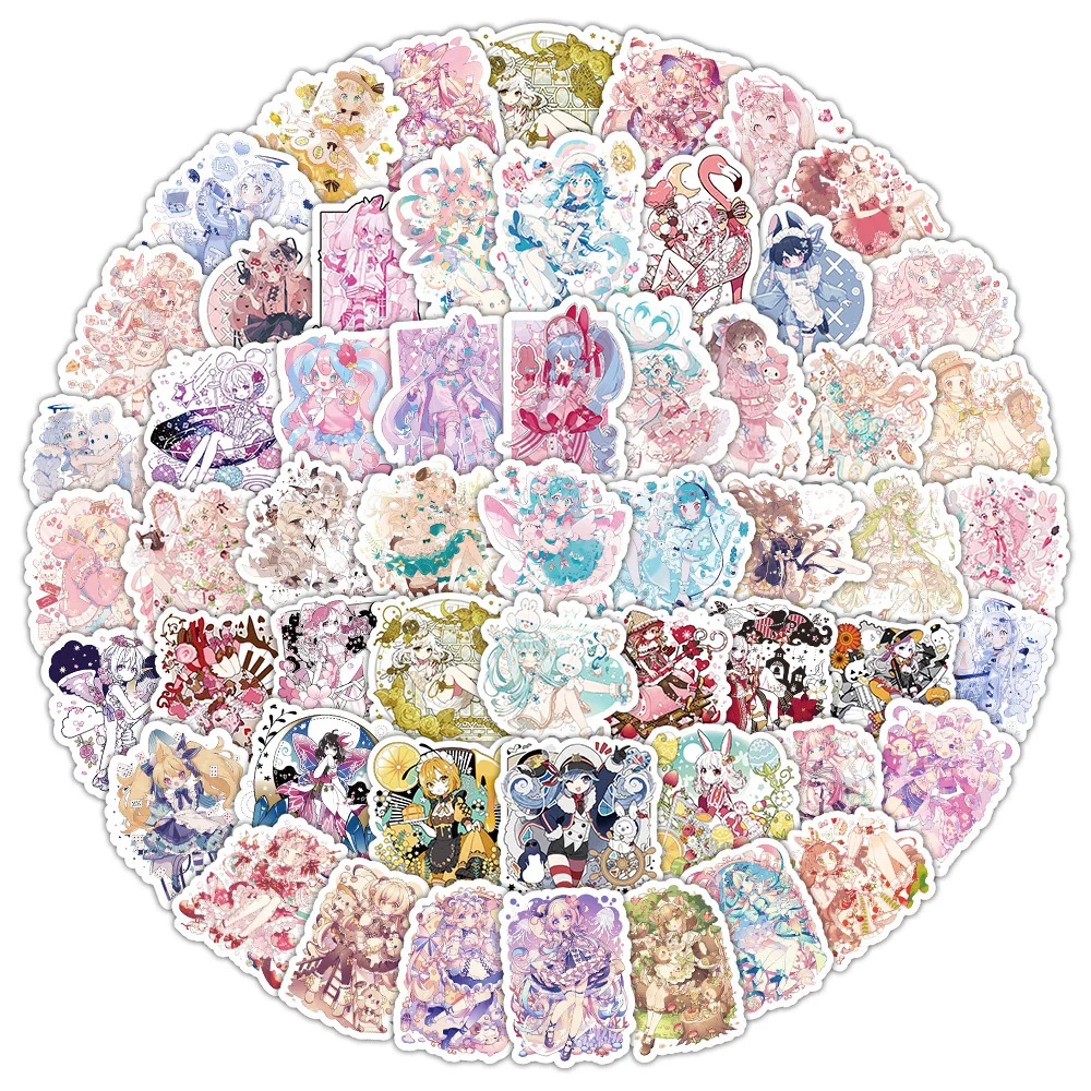 10/30/60pcs Cute Anime Girl Stickers Kawaii Aesthetic Cartoon Decals Kids Toy Luggage Phone Notebook Suitcase Decoration Sticker
10/30/60pcs Cute Anime Girl Stickers Kawaii Aesthetic Cartoon Decals Kids Toy Luggage Phone Notebook Suitcase Decoration Sticker